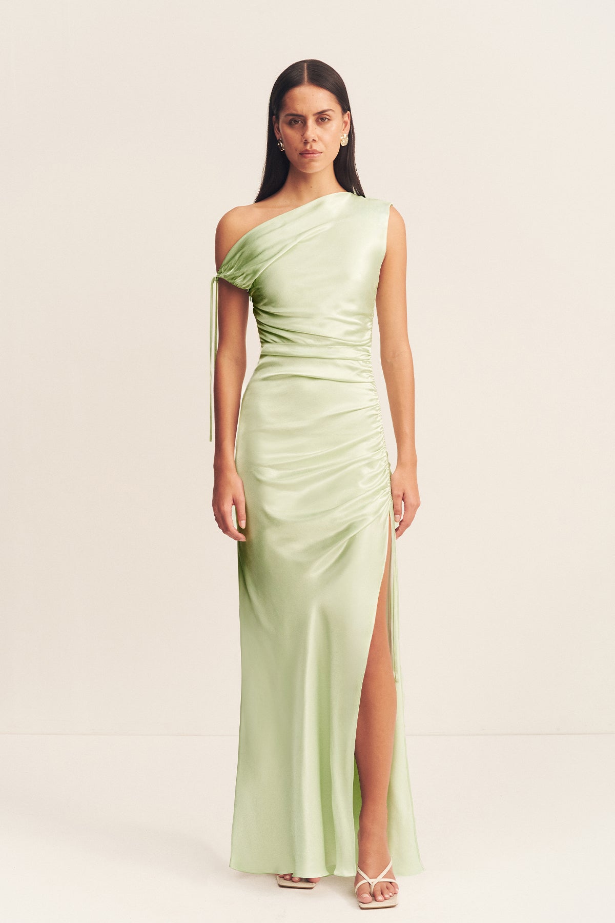 La Lune Gathered Maxi Dress | Key Lime | Dresses | Shona Joy La Lune Gathered Maxi Dress | Key Lime | Dresses | Shona Joy