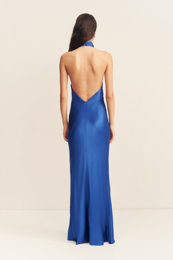 TATUM HIGH COWL OPEN BACK MAXI DRESS - ULTRAMARINE_B
