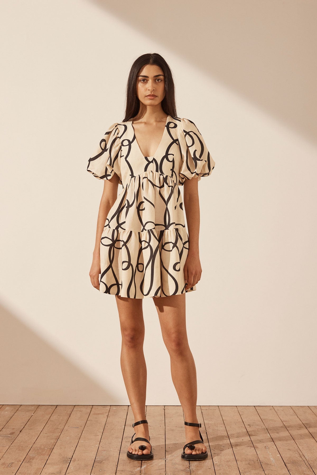 Short sleeve mini dress discount