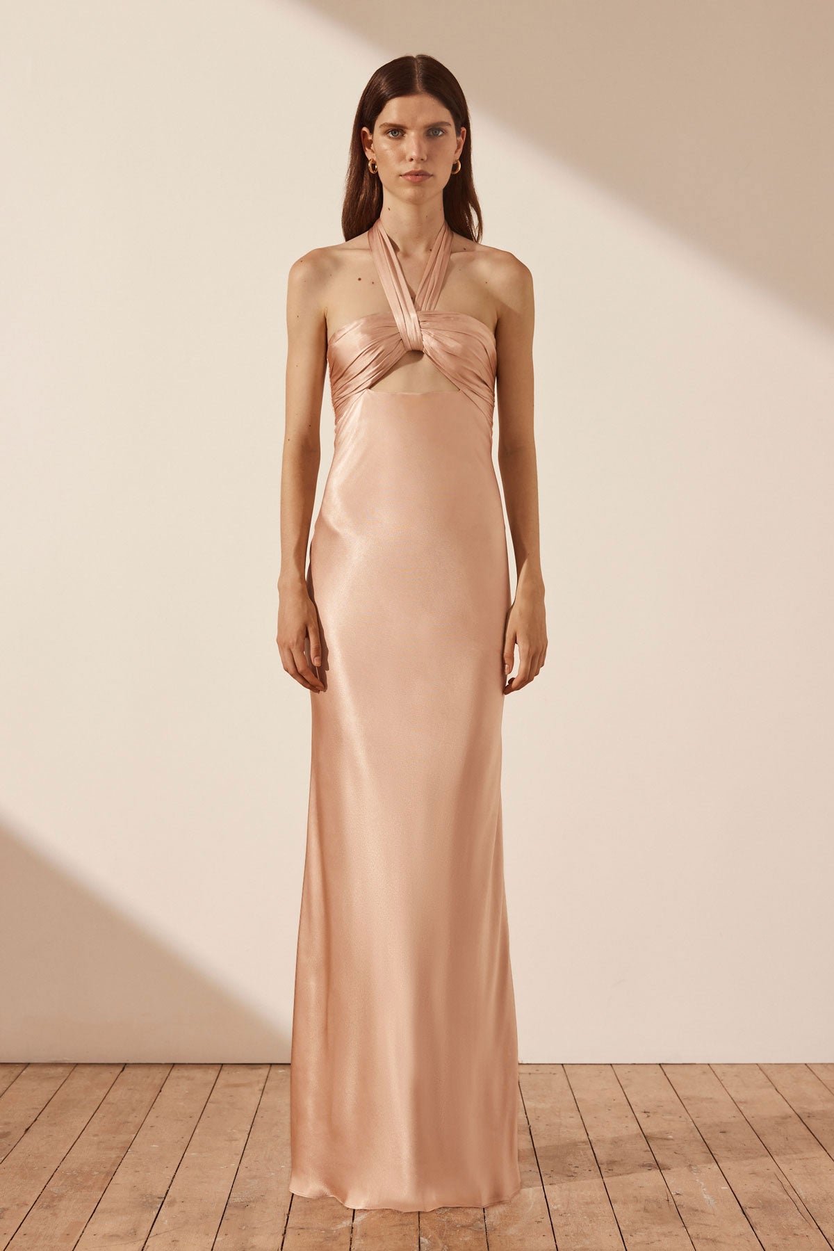 Halter maxi hotsell sundress