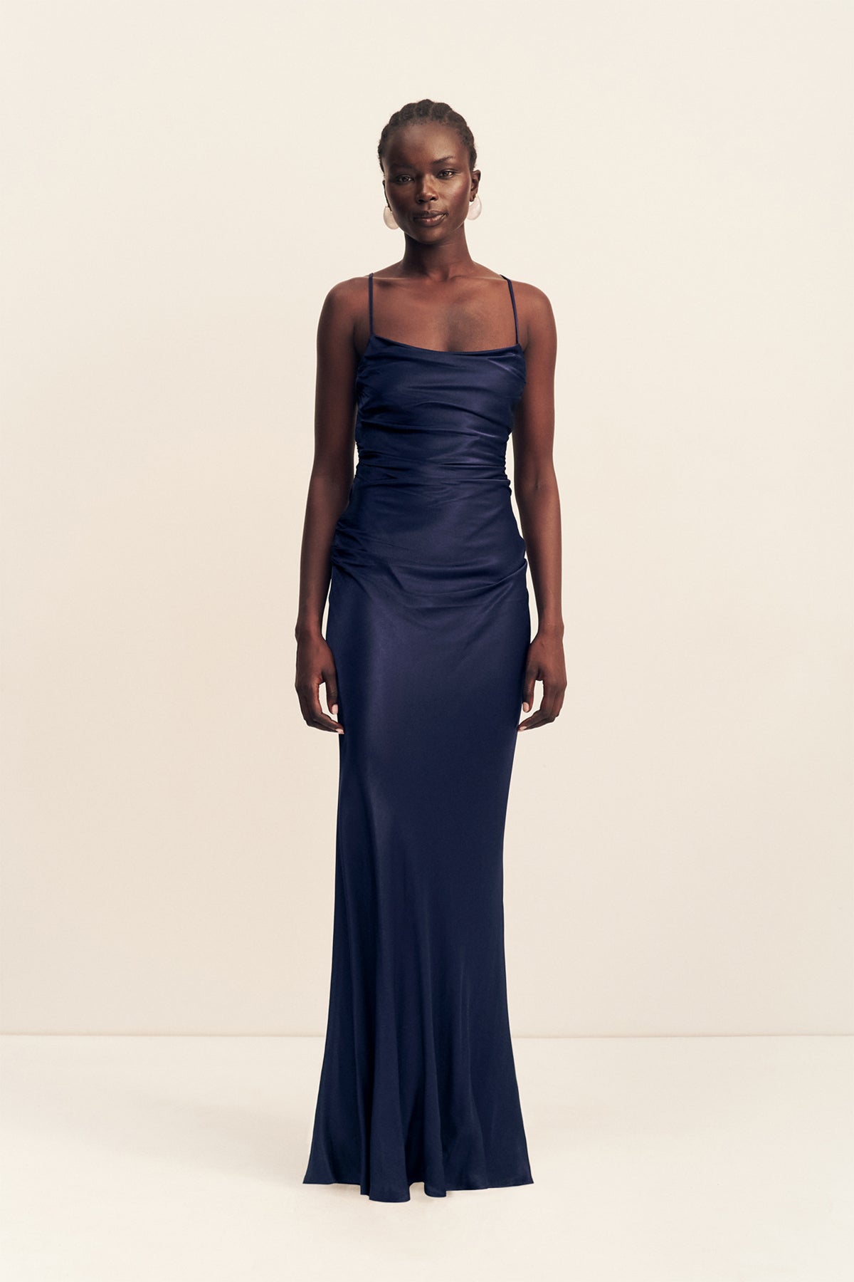 La Lune Lace Back Maxi Dress | Midnight | Dresses | Shona Joy