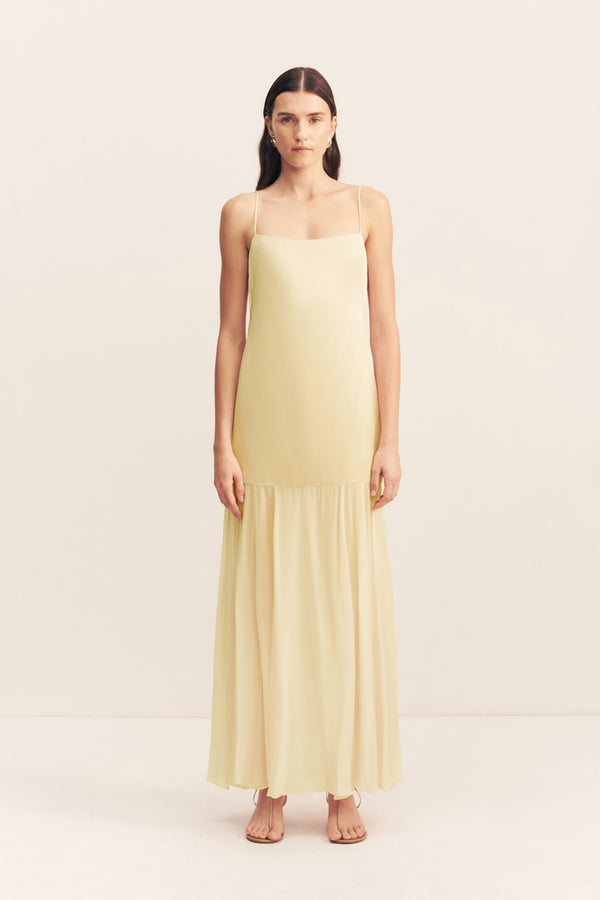 MORAYA DROPPED WAIST MAXI DRESS - SGROPPINO_F