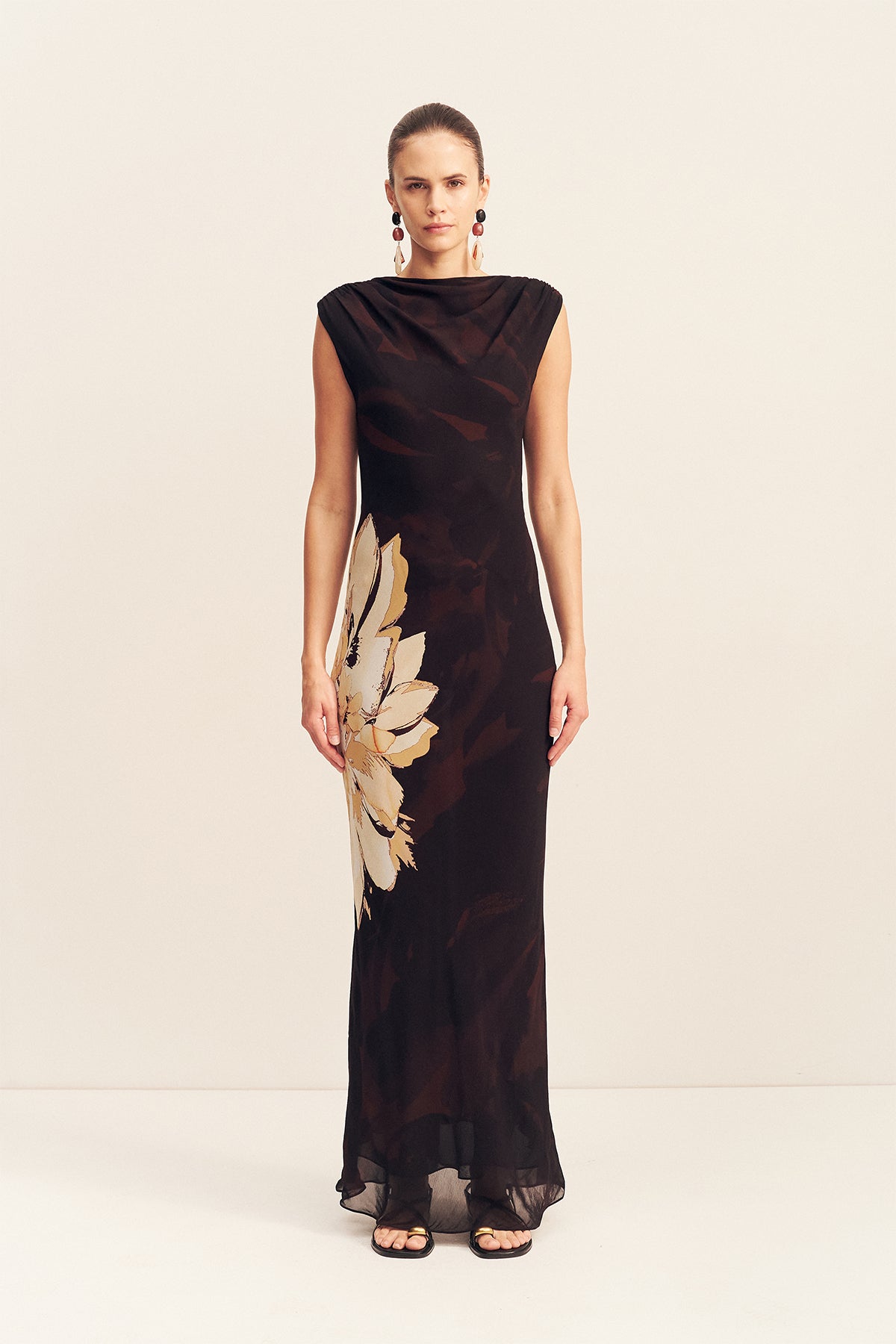 Cazador Maxi Dress | Natura Floral | Dresses