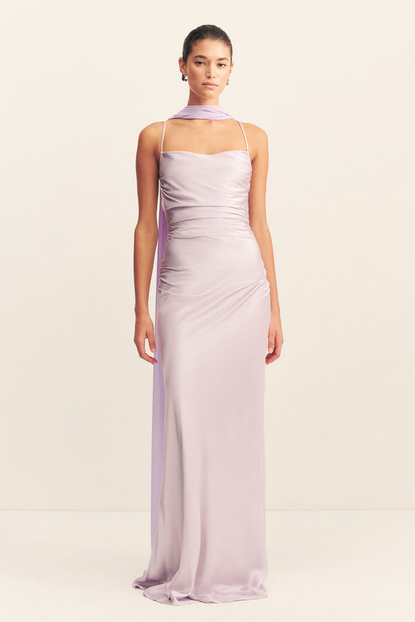 LUCENT SCARF - LILAC_F