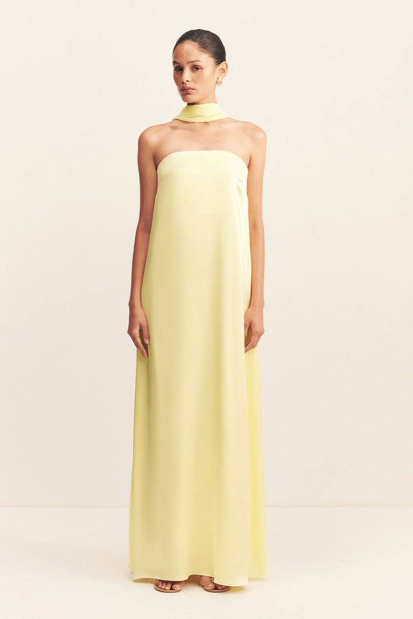 LUCENT SCARF - LEMON_F