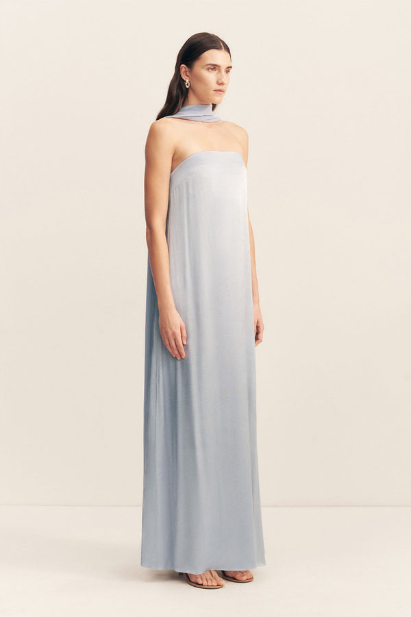 LUCENT SCARF - POWDER BLUE