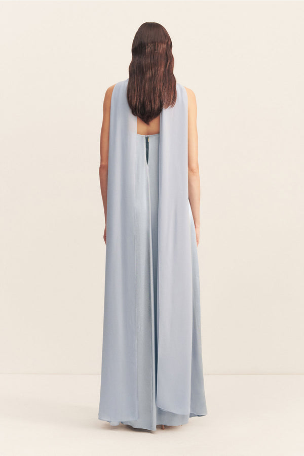 LUCENT SCARF - POWDER BLUE
