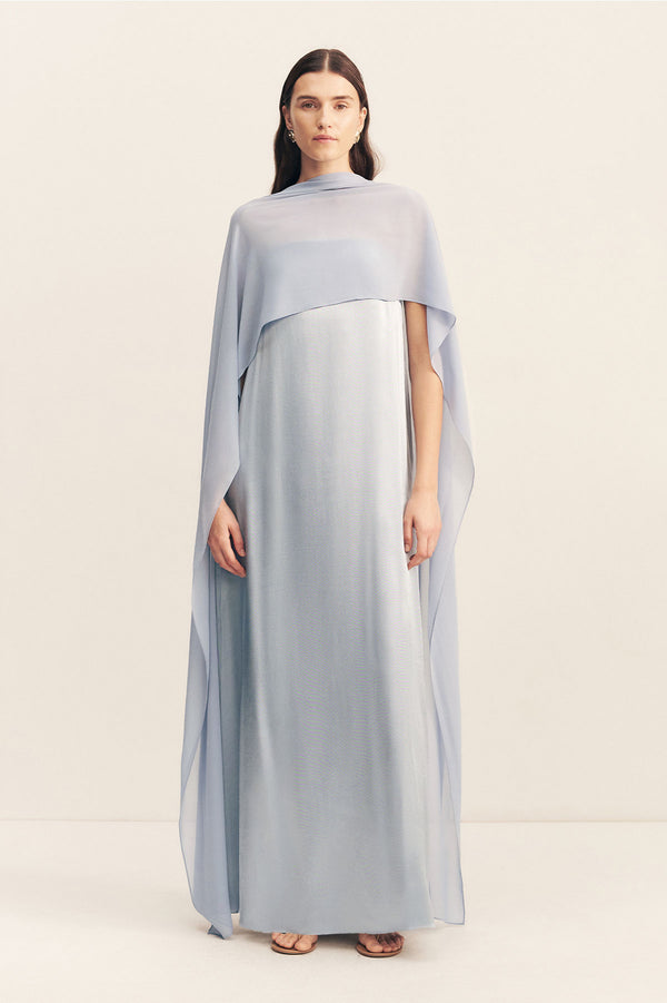 LUCENT SCARF - POWDER BLUE