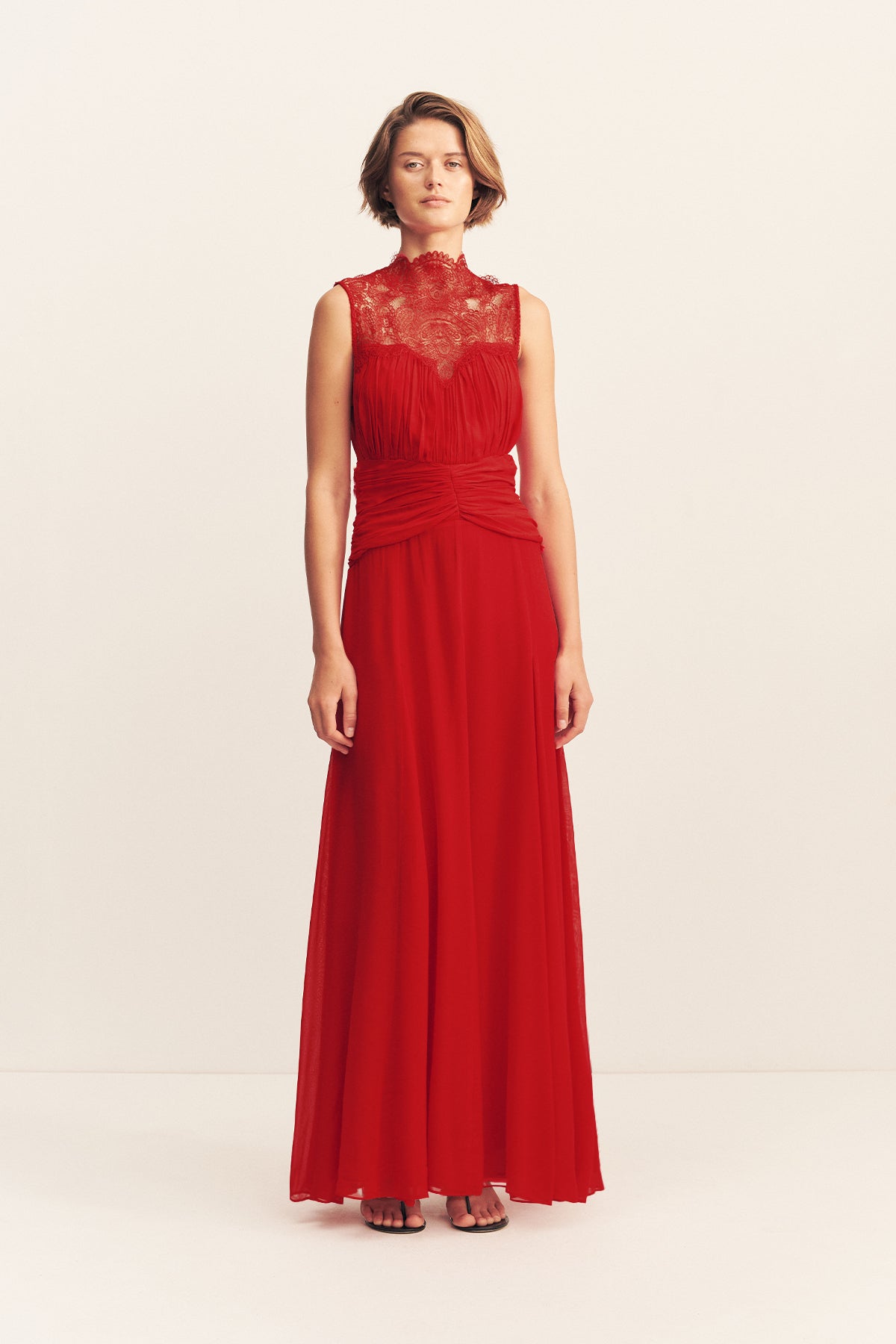 knee length dresses for ladies Cinderella Divine CM318 main image 1
