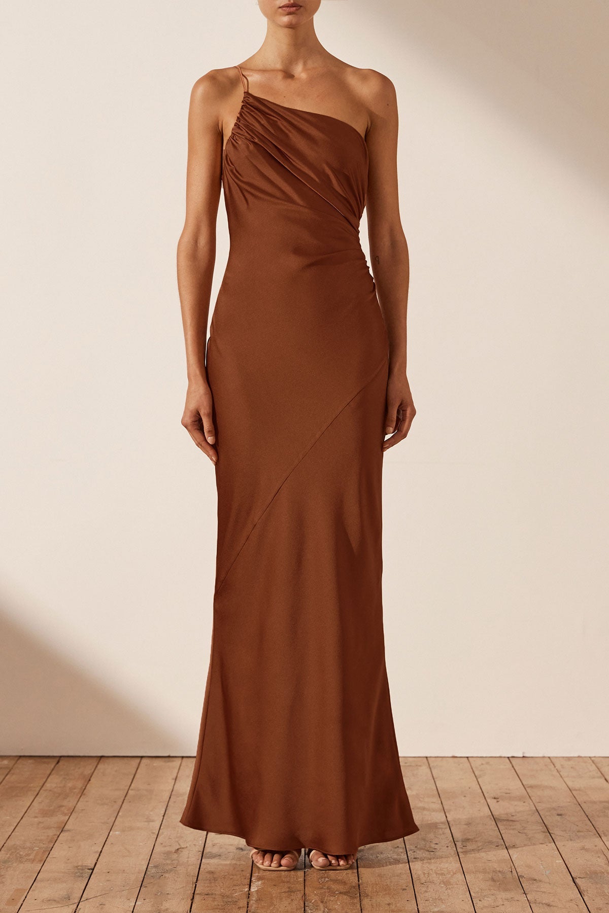 Lux Collection Dress (Luminous Brown)