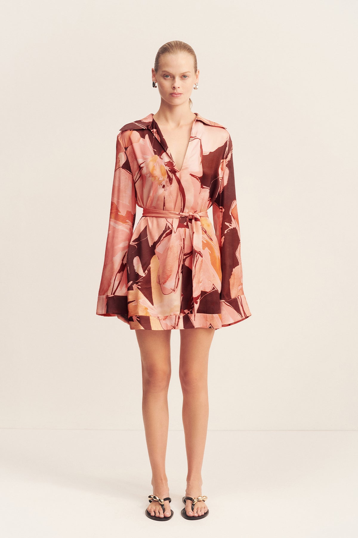 Emerson Shift Mini Dress | Palmero Floral | Dresses | Shona Joy