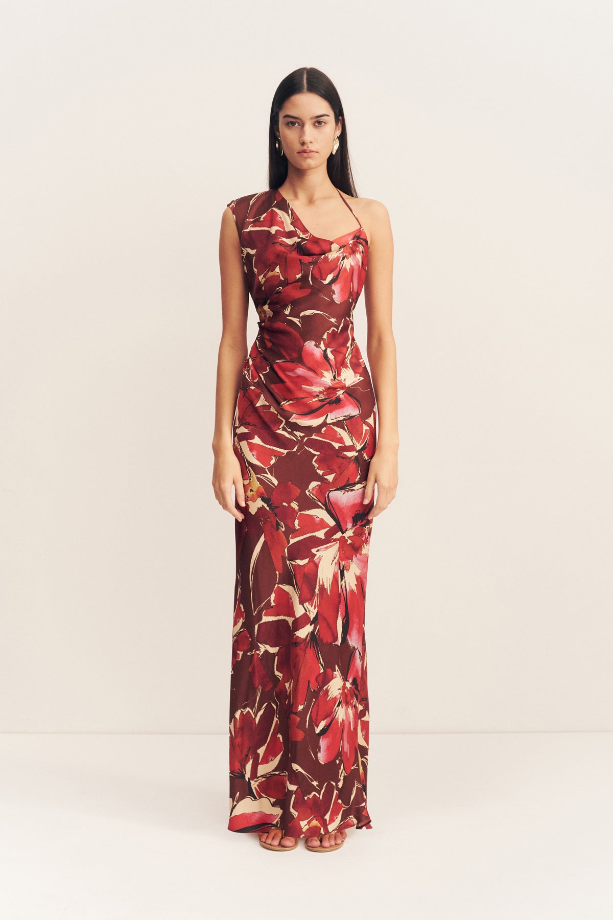 nolita midi dress Nolita Side Split Maxi Dress | Rosewood Floral | Dresses