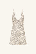 SERENA PLUNGED MINI DRESS