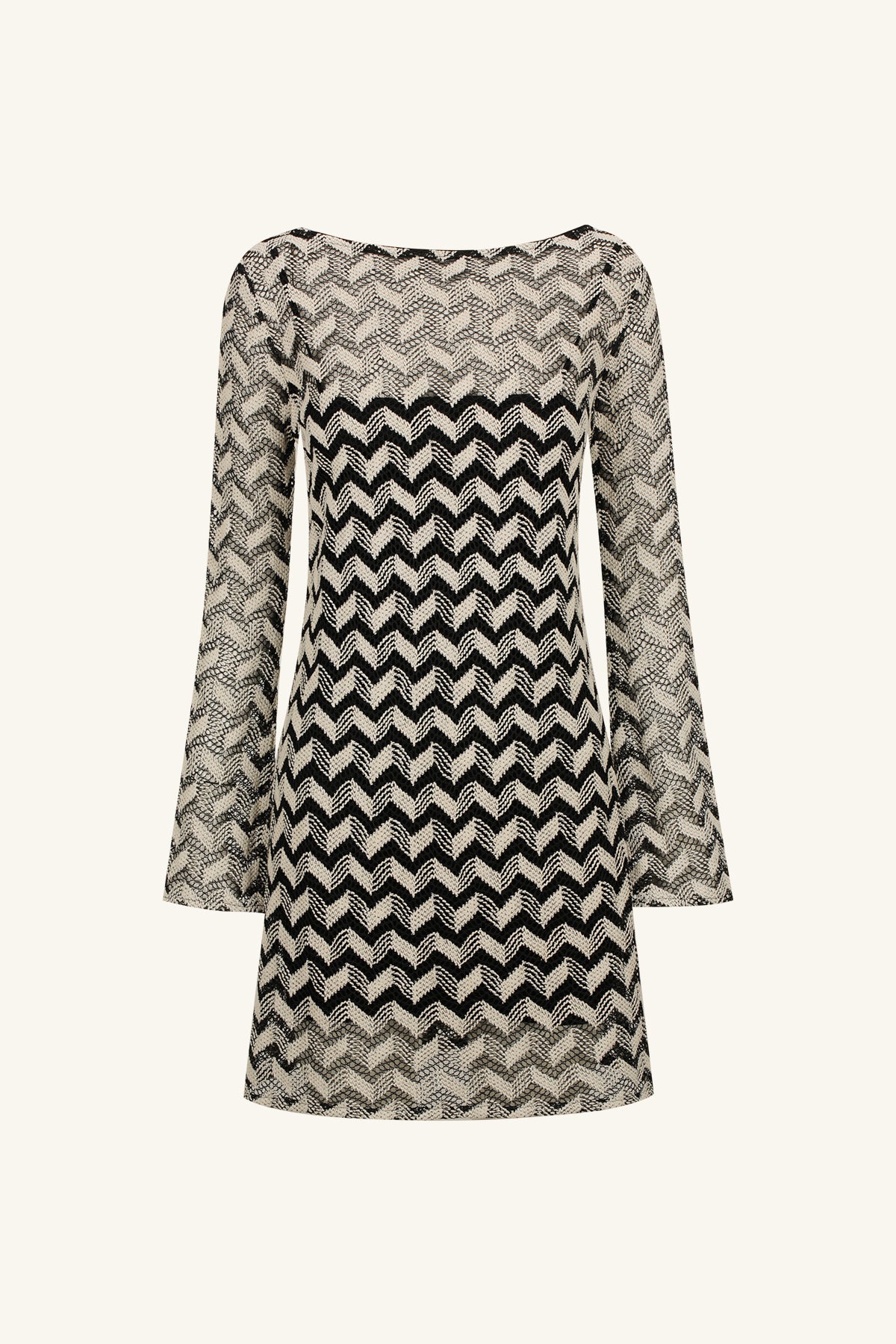 NOOR LONG SLEEVE MINI DRESS_G