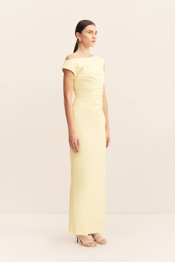LANI OFF SHOULDER MAXI DRESS - SGROPPINO