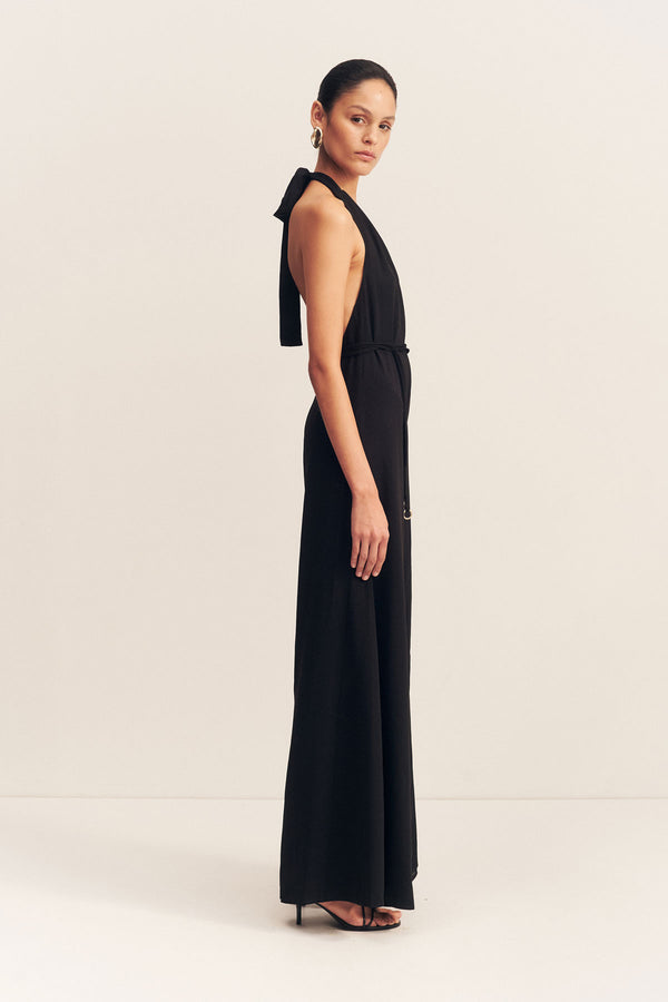 ILIAD HALTER NECK OPEN BACK JUMPSUIT - BLACK_S