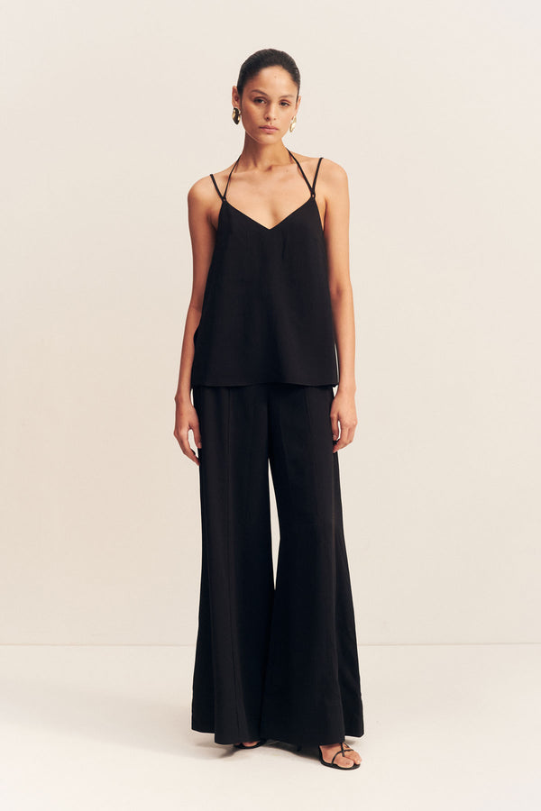 ILIAD PALAZZO PANT - BLACK_F