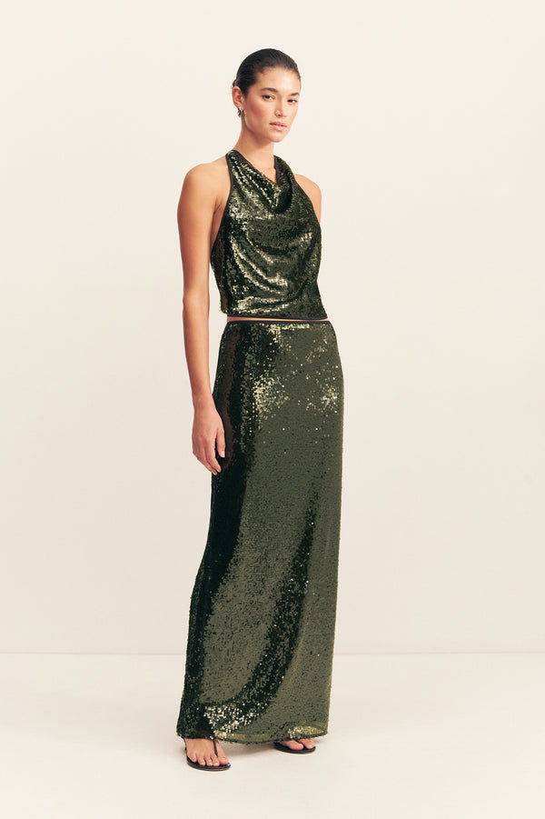 OLYMPIA MAXI SKIRT