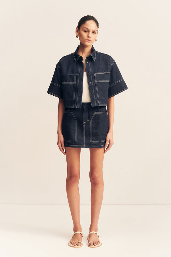 JAQUES PATCH POCKET MINI SKIRT_F2