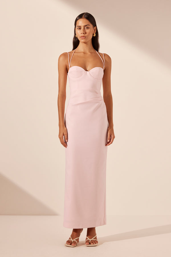 LANI BUSTIER MAXI DRESS - FAIRYFLOSS_F