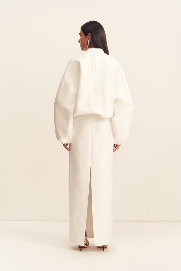 OTIS BOMBER JACKET - IVORY