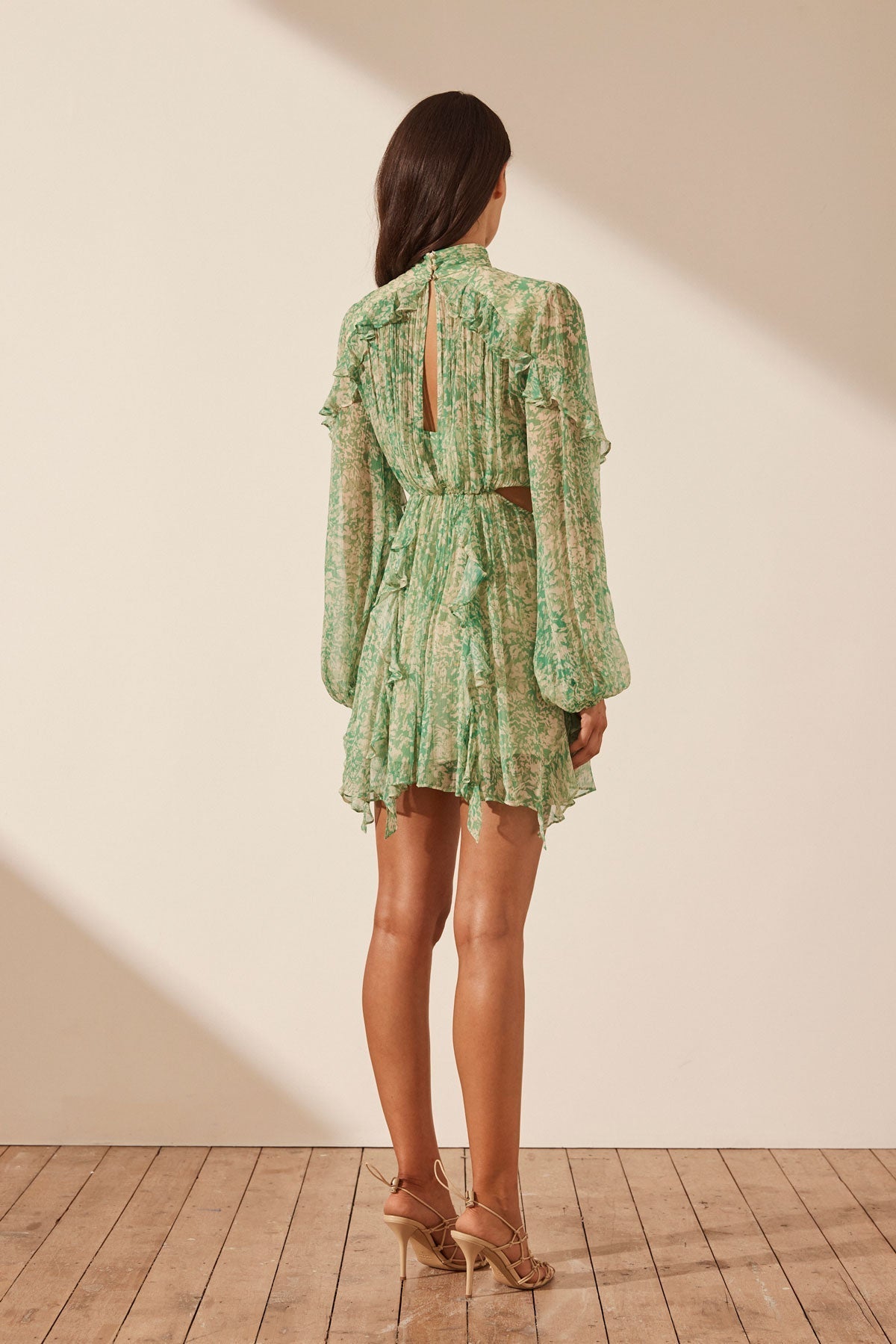 Shona joy shop ruffle mini dress