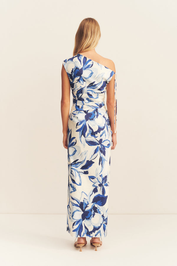 STEVIE GATHERED MAXI DRESS_B