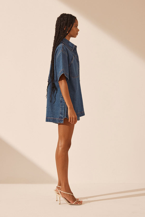 RAQUEL SHORT SLEEVE SHIRT_S