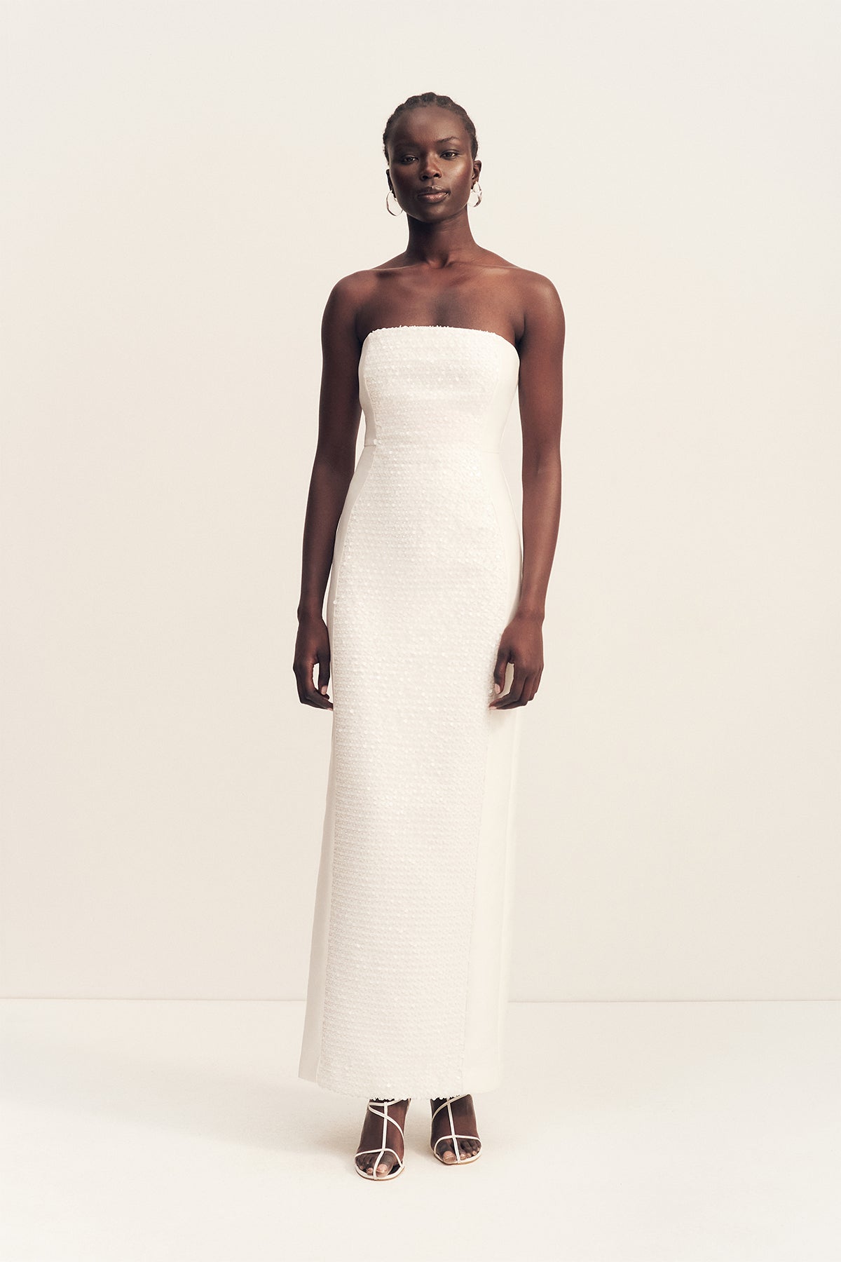 Eluna Panelled Sequin Maxi Dress | Glisten | Dresses | Shona Joy