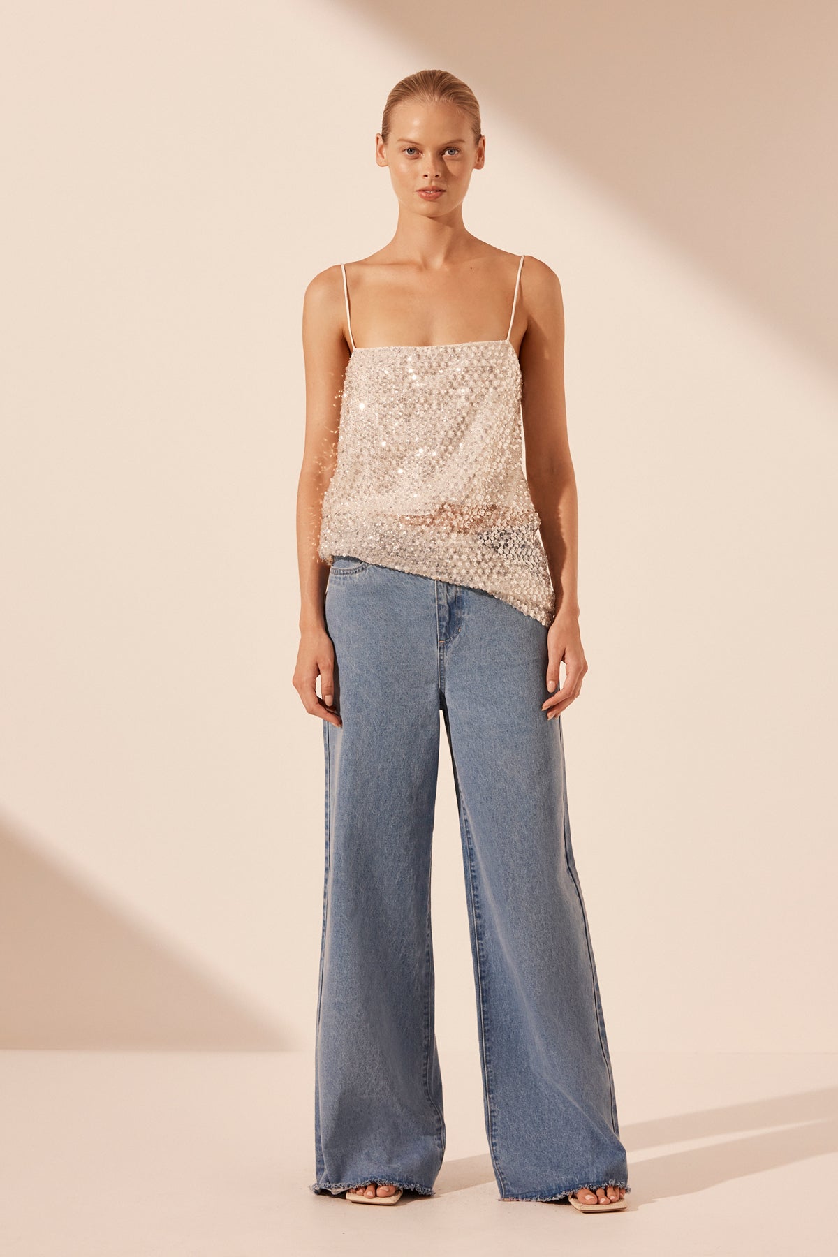 ASTERI LONG LINE CAMI_F