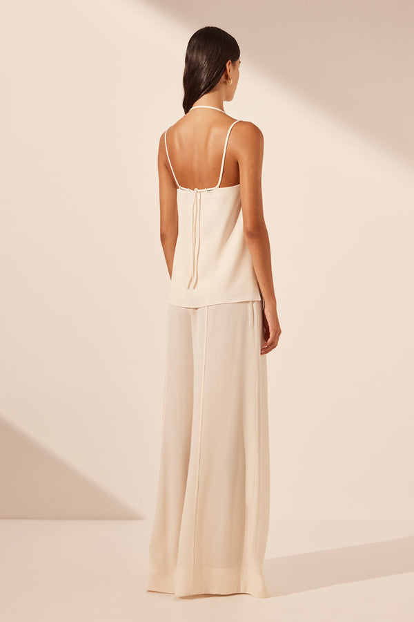 ILIAD PILAZZO PANTS - RICE_B