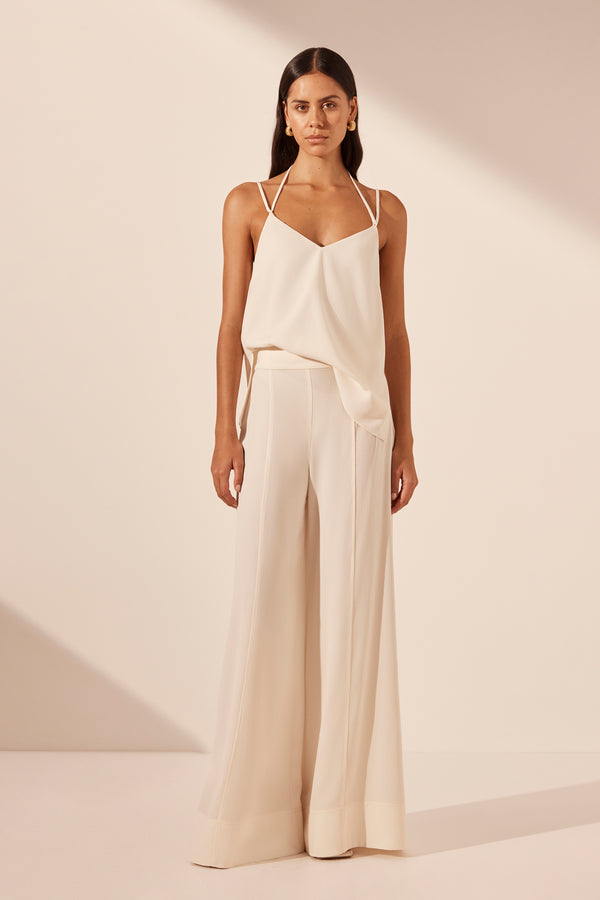 ILIAD PILAZZO PANTS - RICE_F