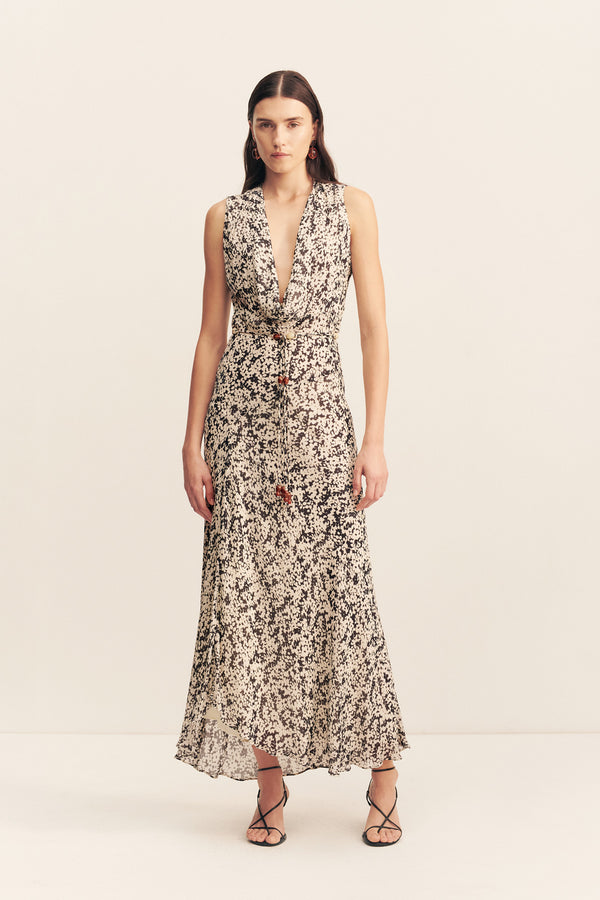 OPHELIA LOW COWL MAXI DRESS_F