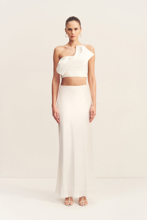 OTIS TWIST KNOT TOP - IVORY_F