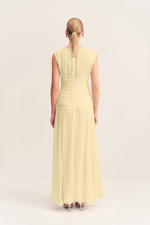 ROMY HIGH NECK MAXI DRESS - SGROPPINO
