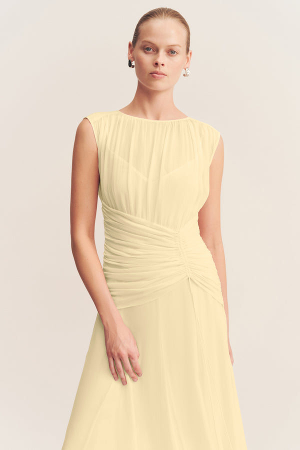 ROMY HIGH NECK MAXI DRESS - SGROPPINO