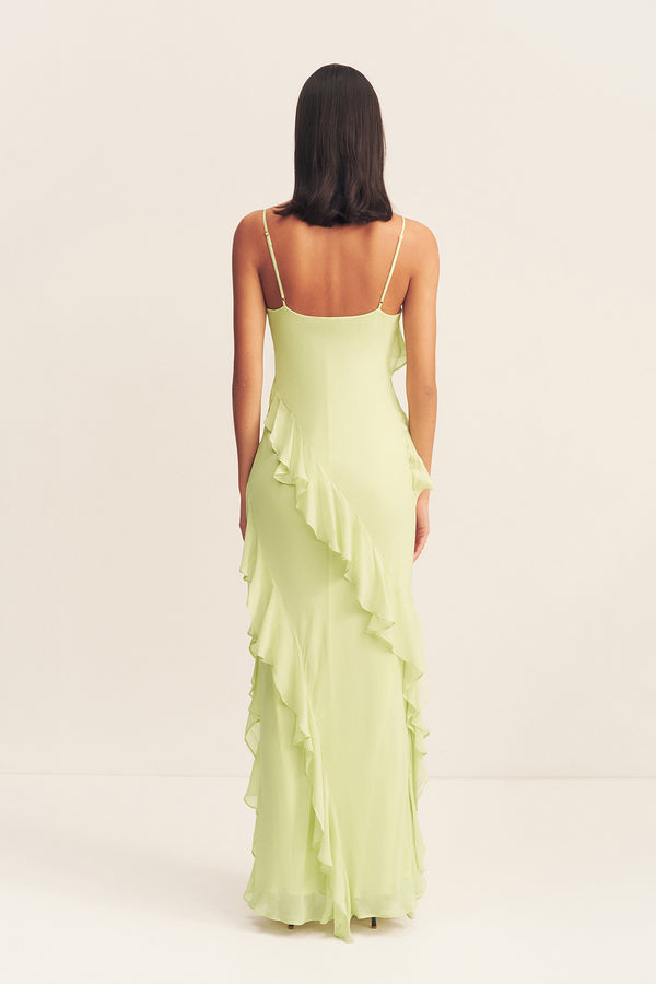 TORRES RUFFLE MAXI DRESS - MARGARITA_B