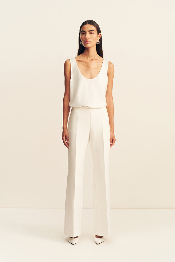 OTIS FITTED PANT - IVORY_F