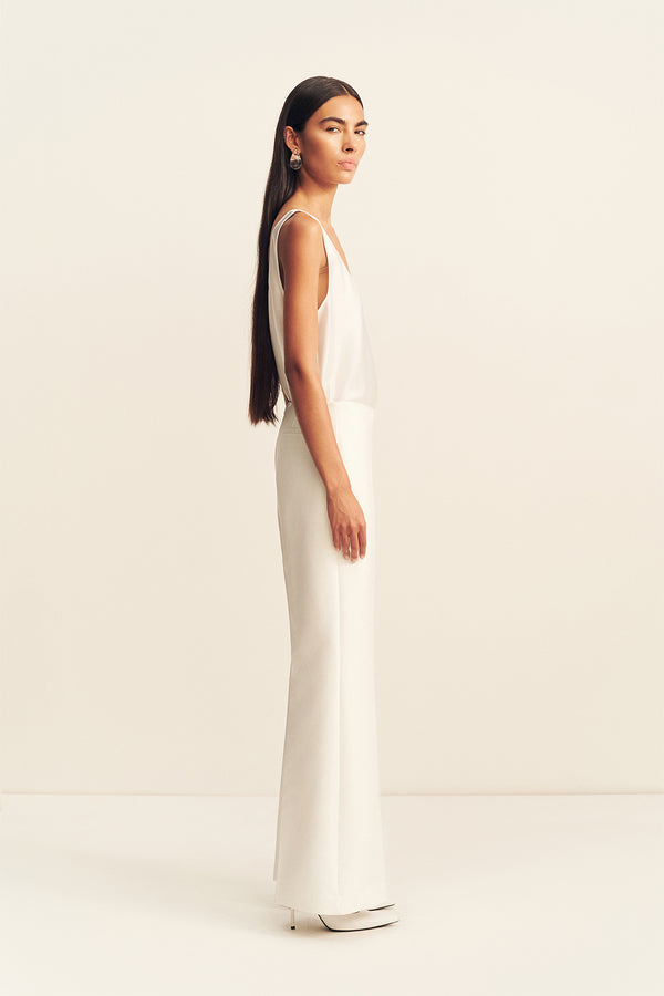 OTIS FITTED PANT - IVORY