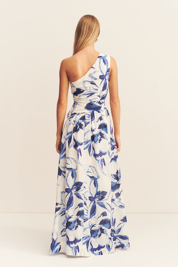 WILLA ASYMMETRICAL GATHERED MAXI DRESS_B