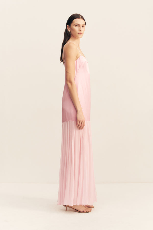 MORAYA DROPPED WAIST MAXI DRESS - FAIRYFLOSS_S