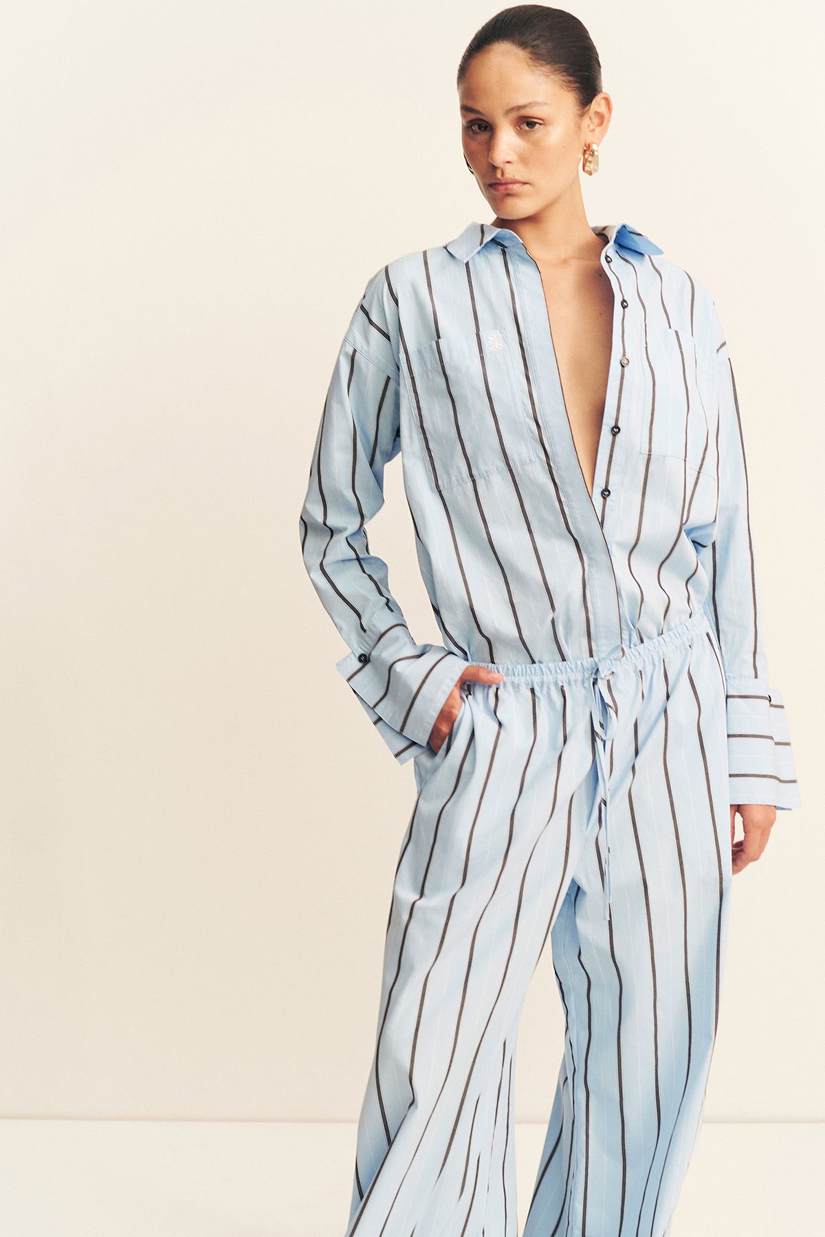 Saxon Pant | Bather Stripe | Pants | Shona Joy