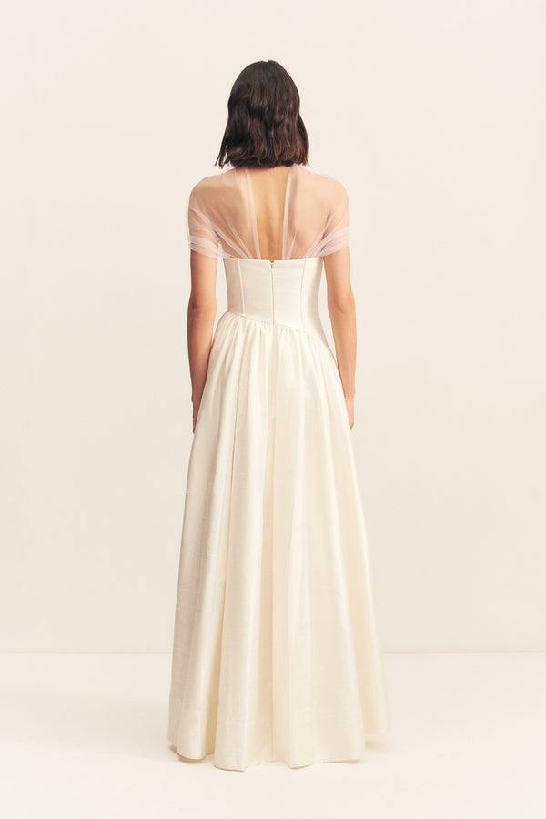 CIRRUS TULLE BODYSUIT