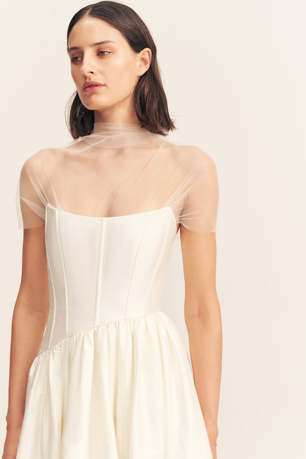 CIRRUS TULLE BODYSUIT