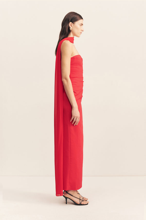 LUCENT SCARF  - CHILLI