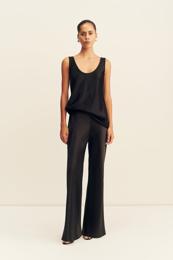 SAVANNA BIAS PANT - BLACK_F