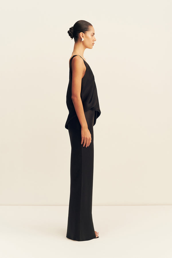 SAVANNA BIAS PANT - BLACK