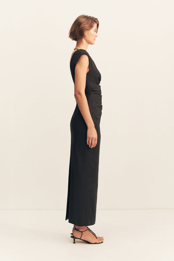 Lani Plunged Cut Out Maxi Dress | Black | Dresses Lani Plunged Cut Out Maxi Dress | Black | Dresses