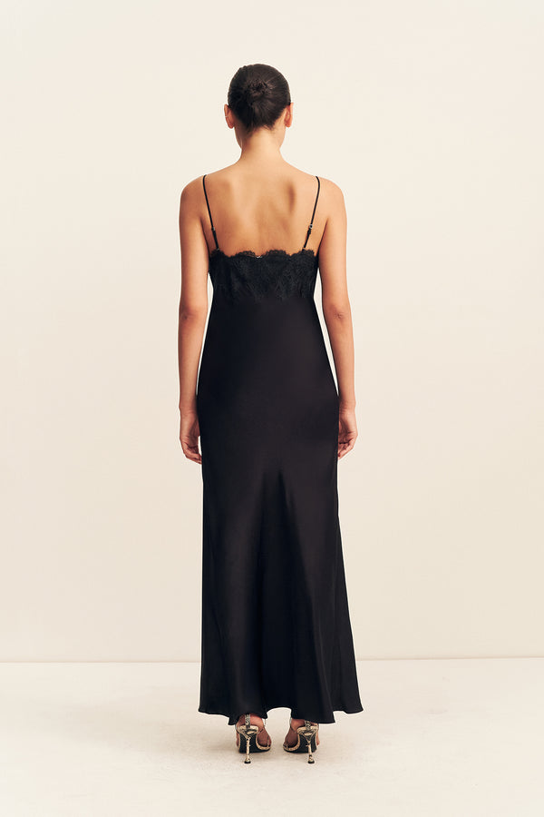 Simona Lace Slip Maxi Dress
