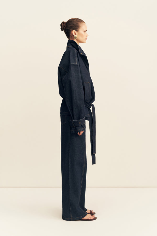 RITA OVERSIZED FUNNEL NECK JACKET